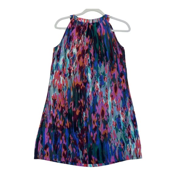 Charlie Jade Women Pink Casual Dress Size Small S/P 100% Polyester - Picture 2 of 5